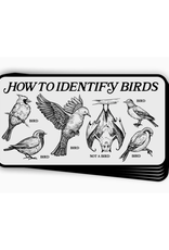 How To Identify Birds Bumper Sticker