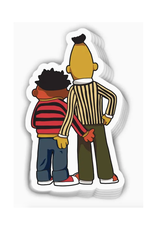 Bert & Ernie "Just Friends" Sticker