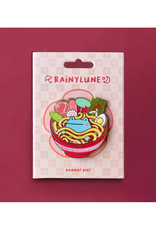 Ramen Son the Frog Enamel Pin