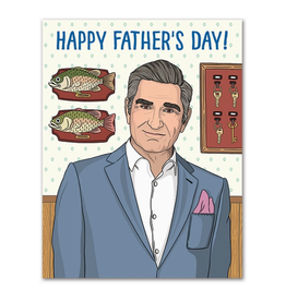 You Will Always Be our First Dad Father's Day Schitt's Creek Greeting Card