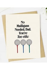 You're Tee-Rific Golf Father's Day Greeting Card