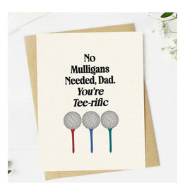 You're Tee-Rific Golf Father's Day Greeting Card
