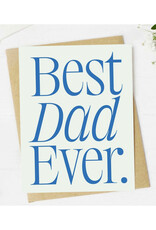 Best Dad Ever Father's Day Greeting Card