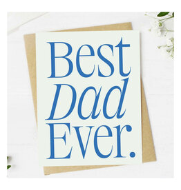 Best Dad Ever Father's Day Greeting Card