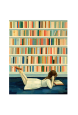 I Saw Her in the Library Print