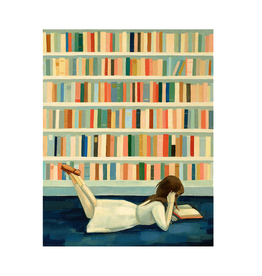 I Saw Her in the Library Print