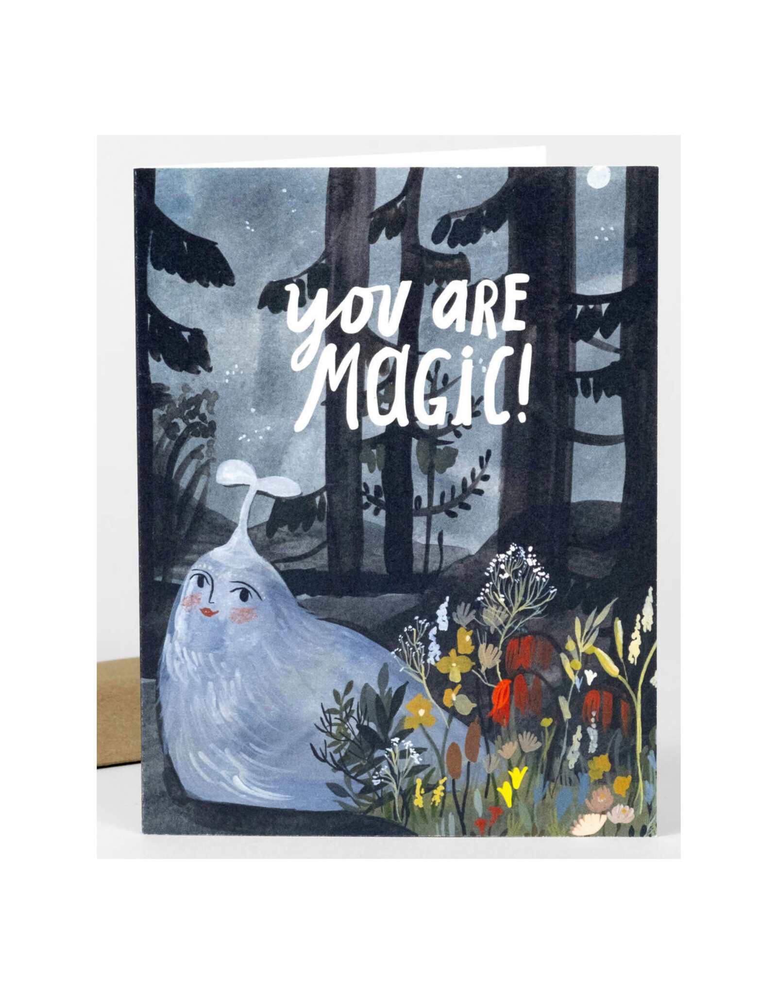 You Are Magic Slug Greeting Card