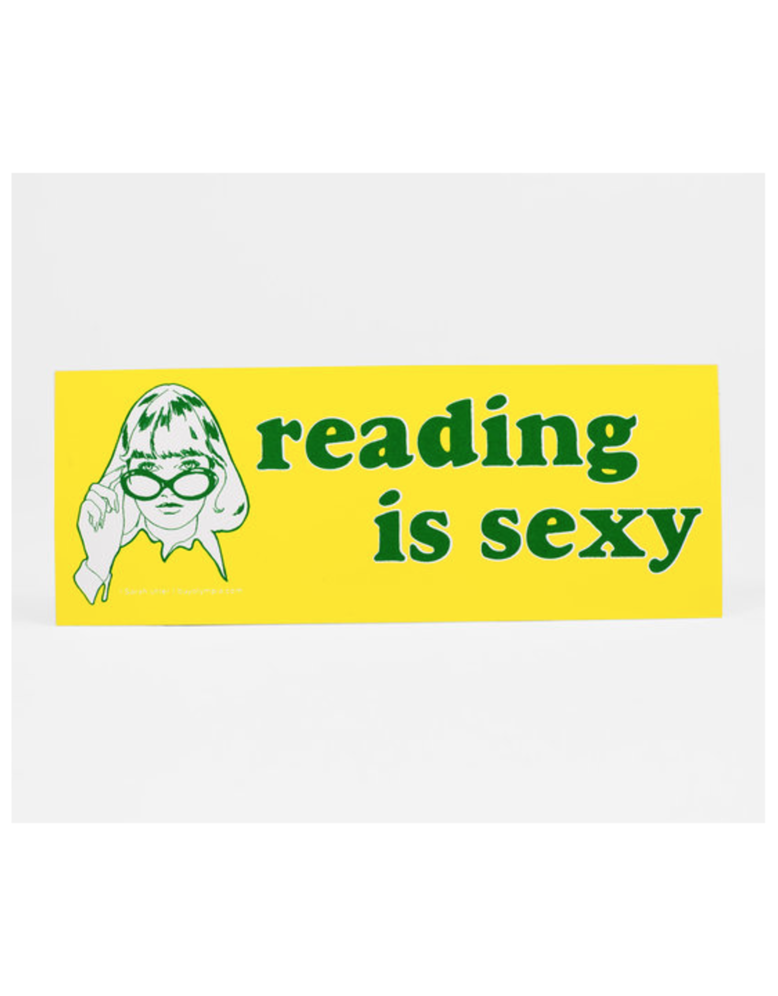Reading is Sexy Bumper Sticker