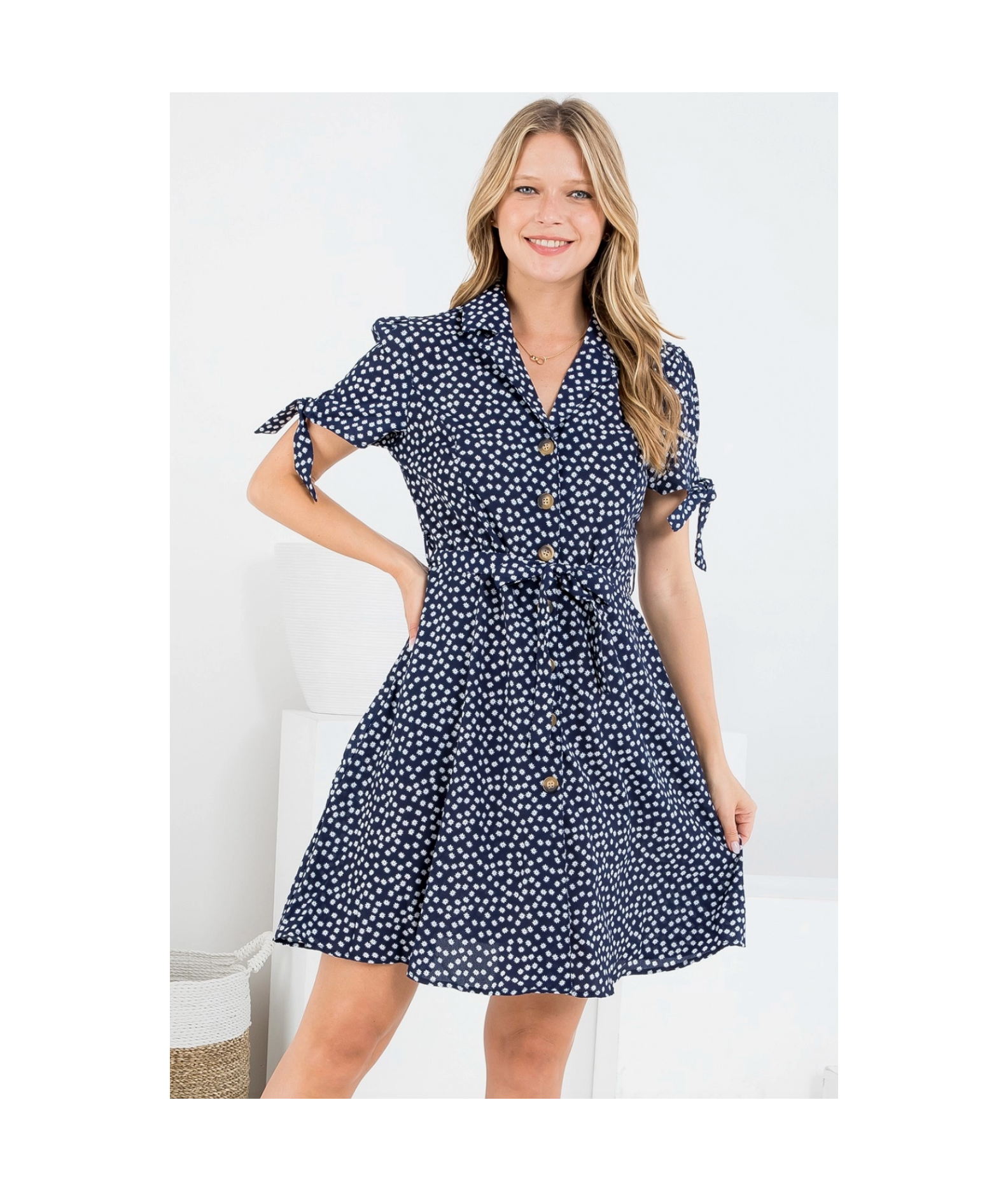 daisy shirt dress Daisy Shirt Dress S / Black