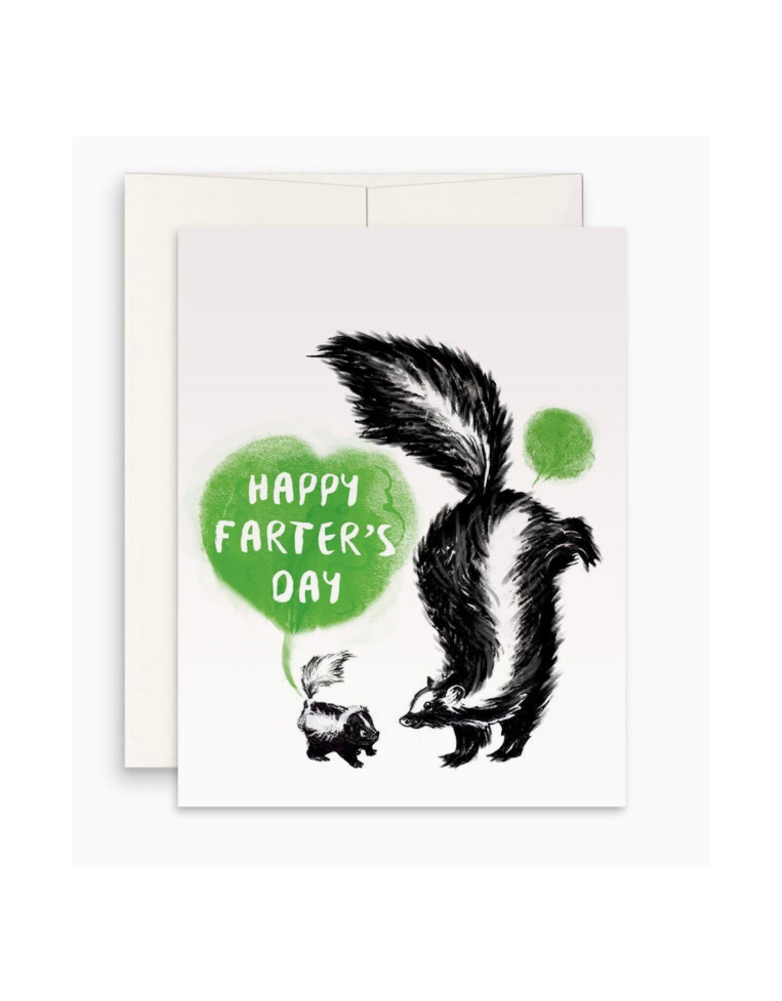 Happy Farter's Day Skunk Greeting Card