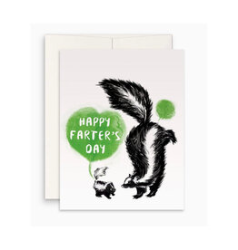 Happy Farter's Day Skunk Greeting Card