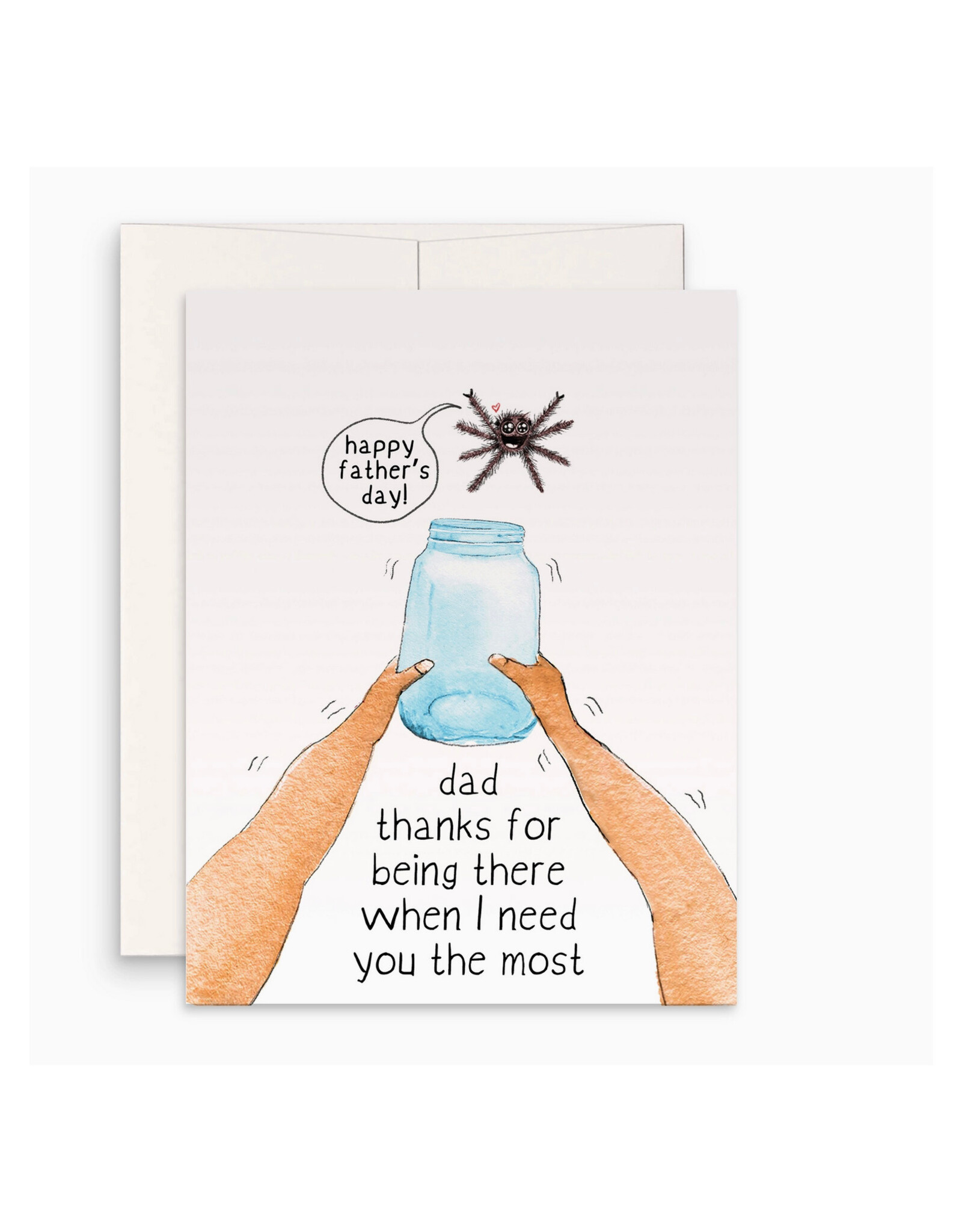 Spider Hero Father's Day Greeting Card