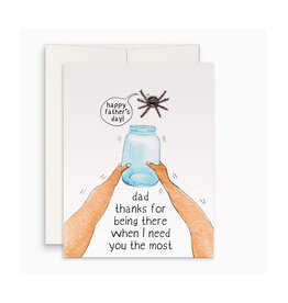 Spider Hero Father's Day Greeting Card