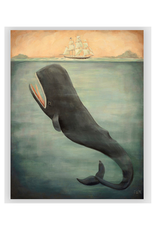 Leviathan Below Whale Print