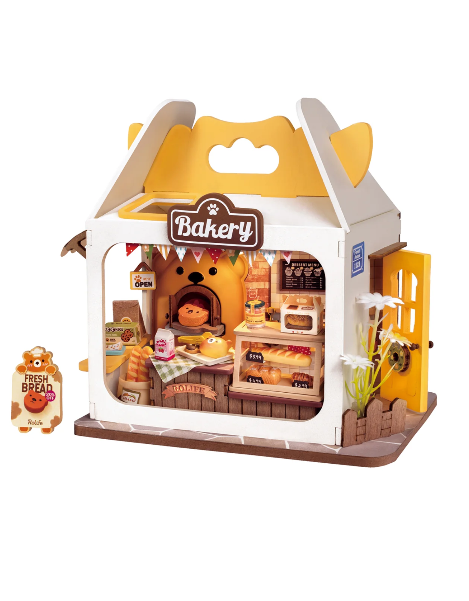 Diy Miniature House Kit: Teddy's Breadbox