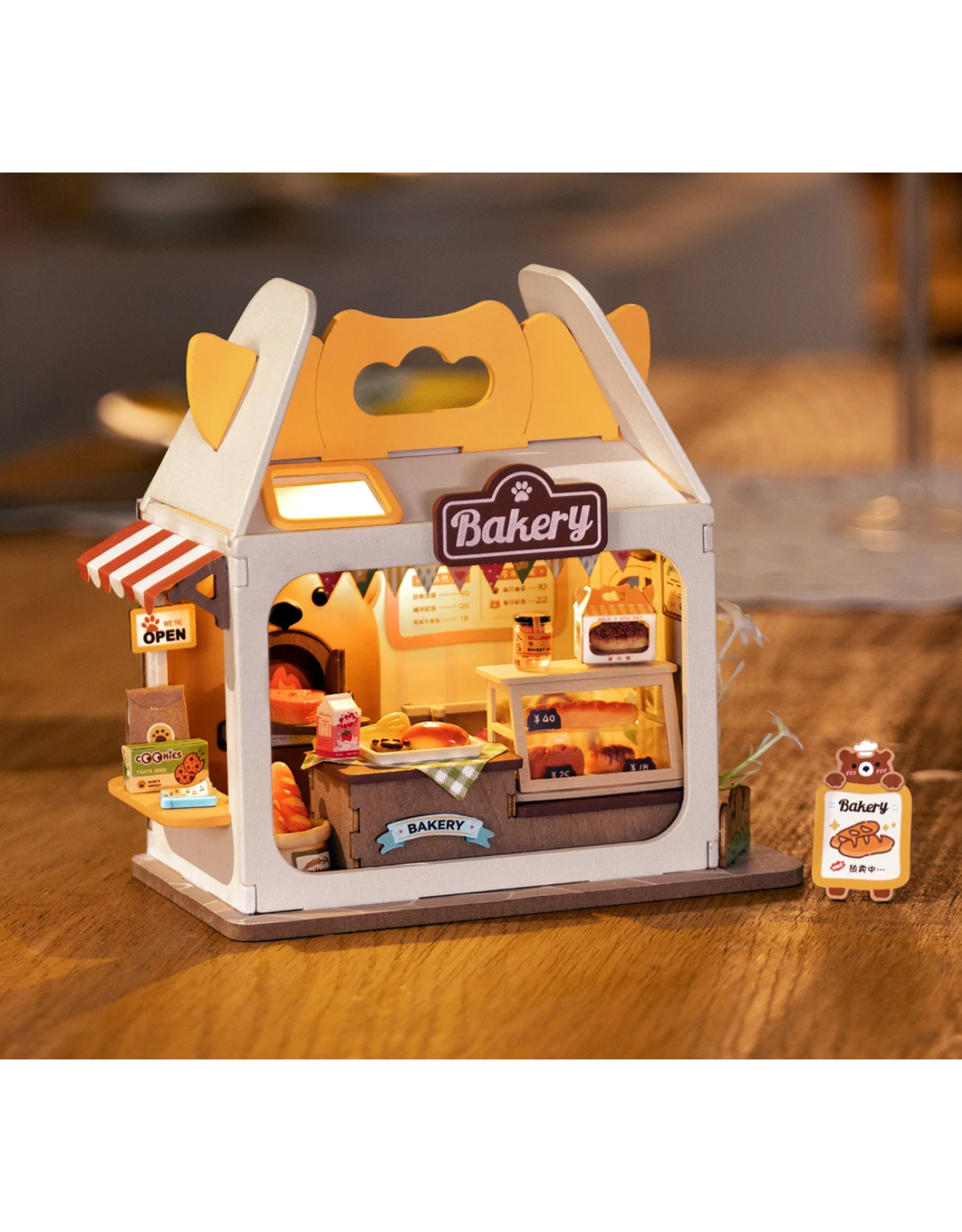 Diy Miniature House Kit: Teddy's Breadbox