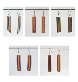 Skate Deck Earrings