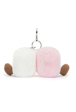 Amuseables Pair of Marshmallows Bag Charm