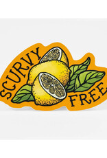 Scurvy Free Sticker