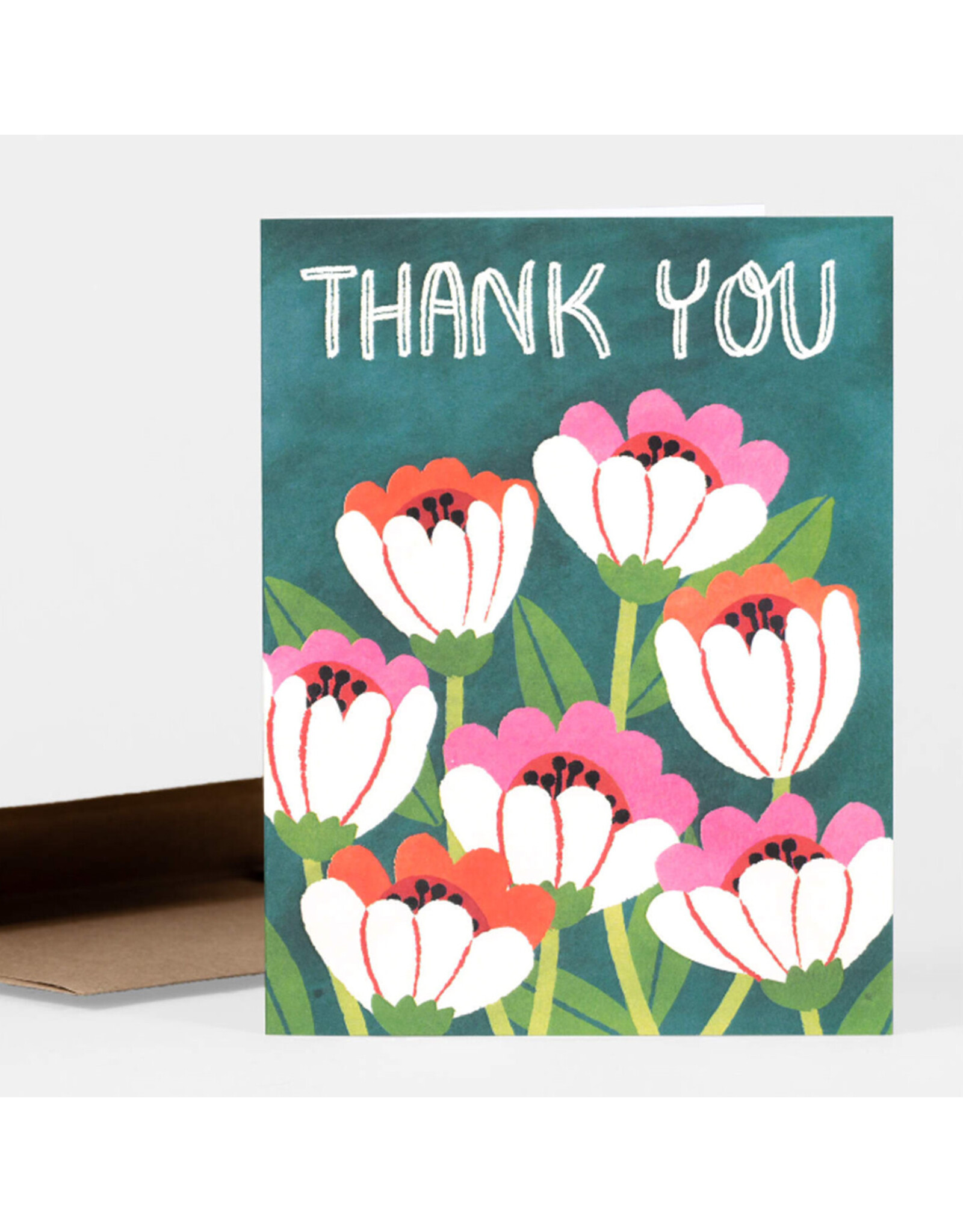Thank You Cone Flower Greeting Card