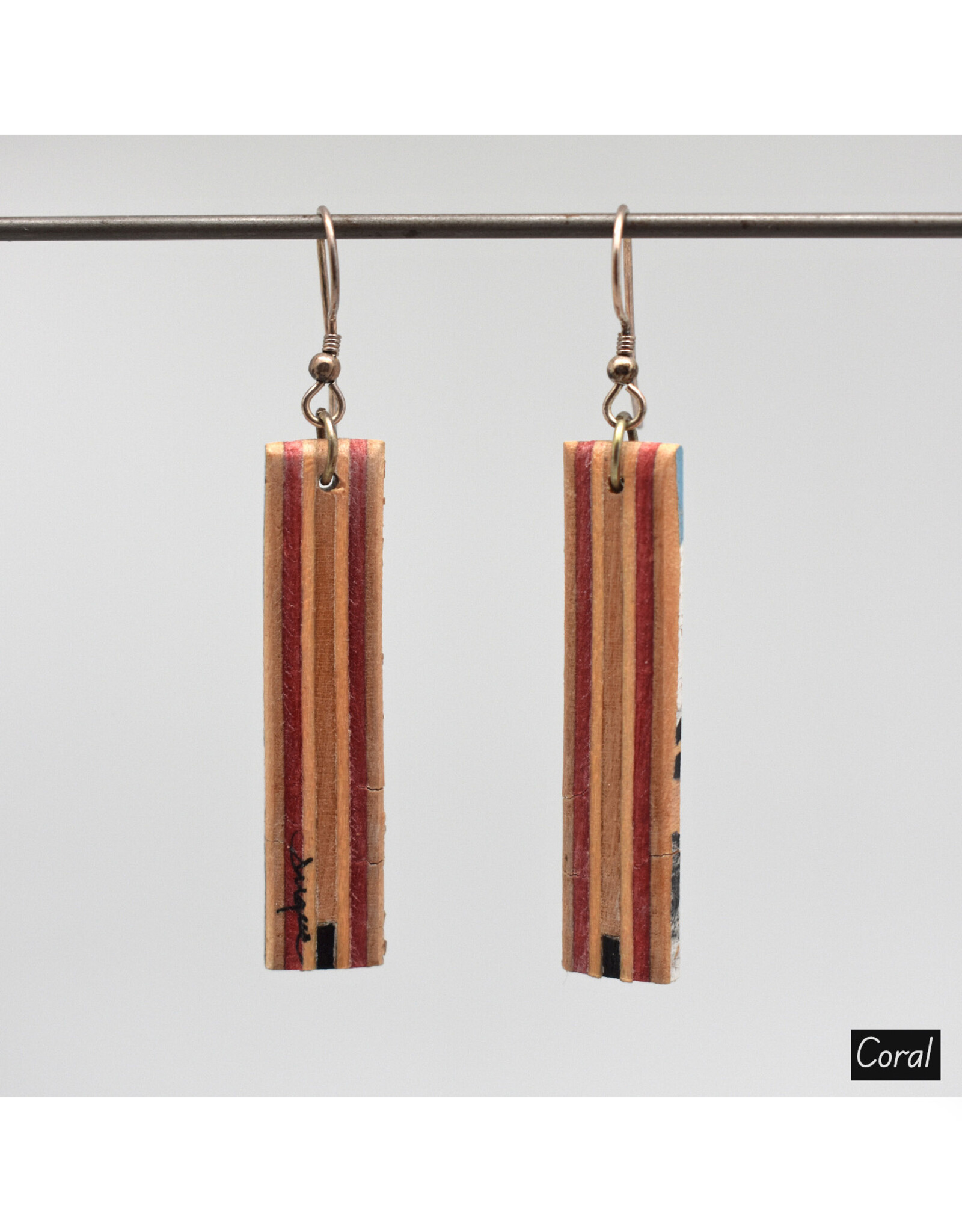 Skate Deck Earrings