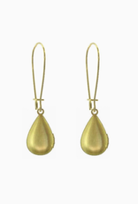 Vintage Locket Dangle Earrings