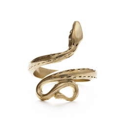 Golden Serpent Ring