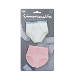 Unmentionables Underwear Sticky Notes - Set of 2