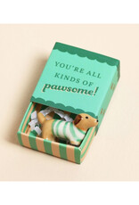 You're Pawesome Sweater Dog Tiny Matchbox