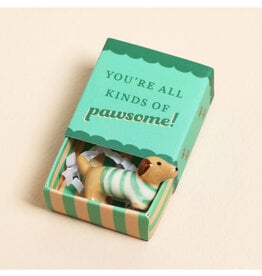 You're Pawesome Sweater Dog Tiny Matchbox