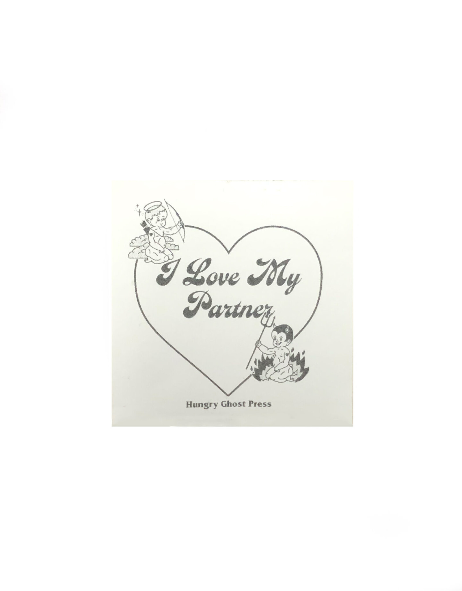 I Love My Partner Sticker (Mini)