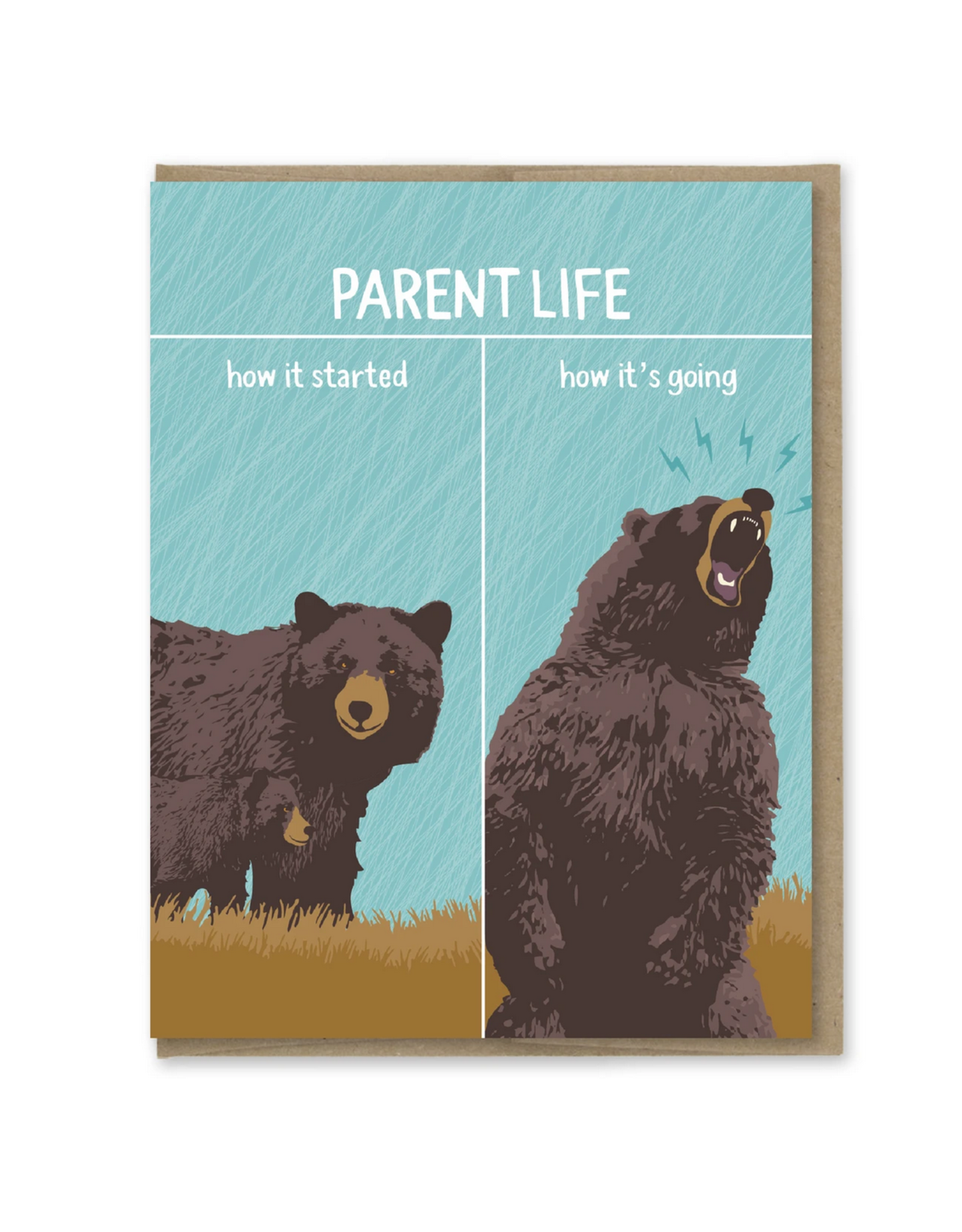 How It's Going Parent Life Greeting Card