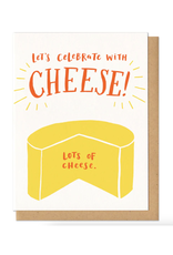 Let's Celebrate with Cheese.. (orange) Greeting Card