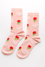 Fuck Off Roses Women's Crew Socks