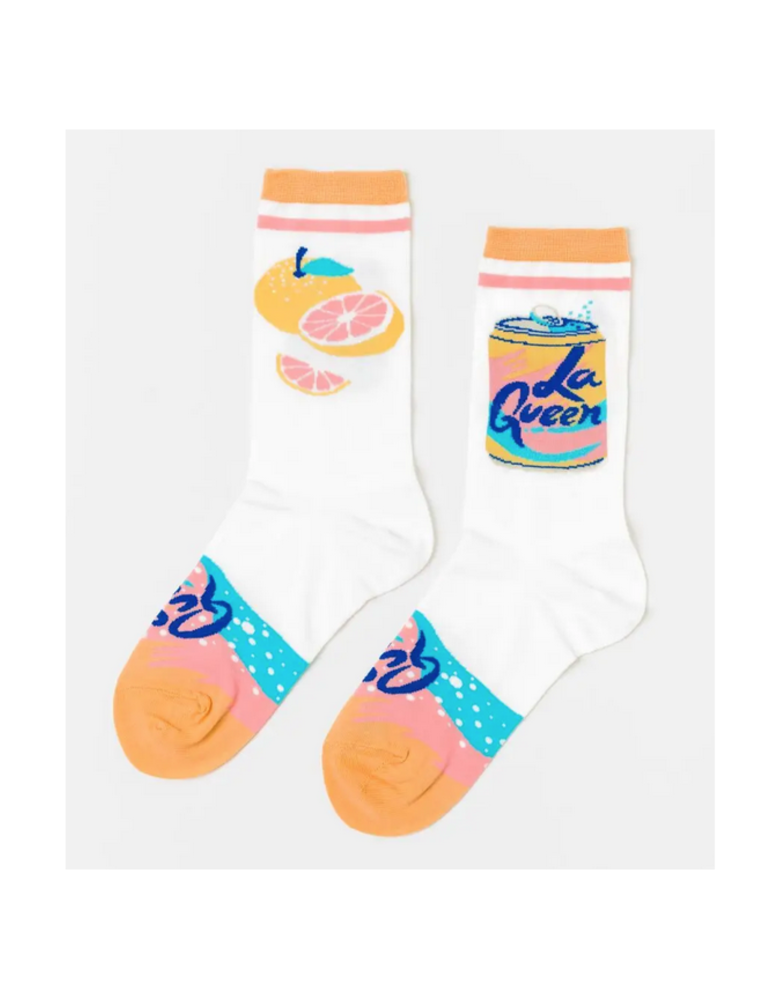 La Queen / La Croix Crew Socks
