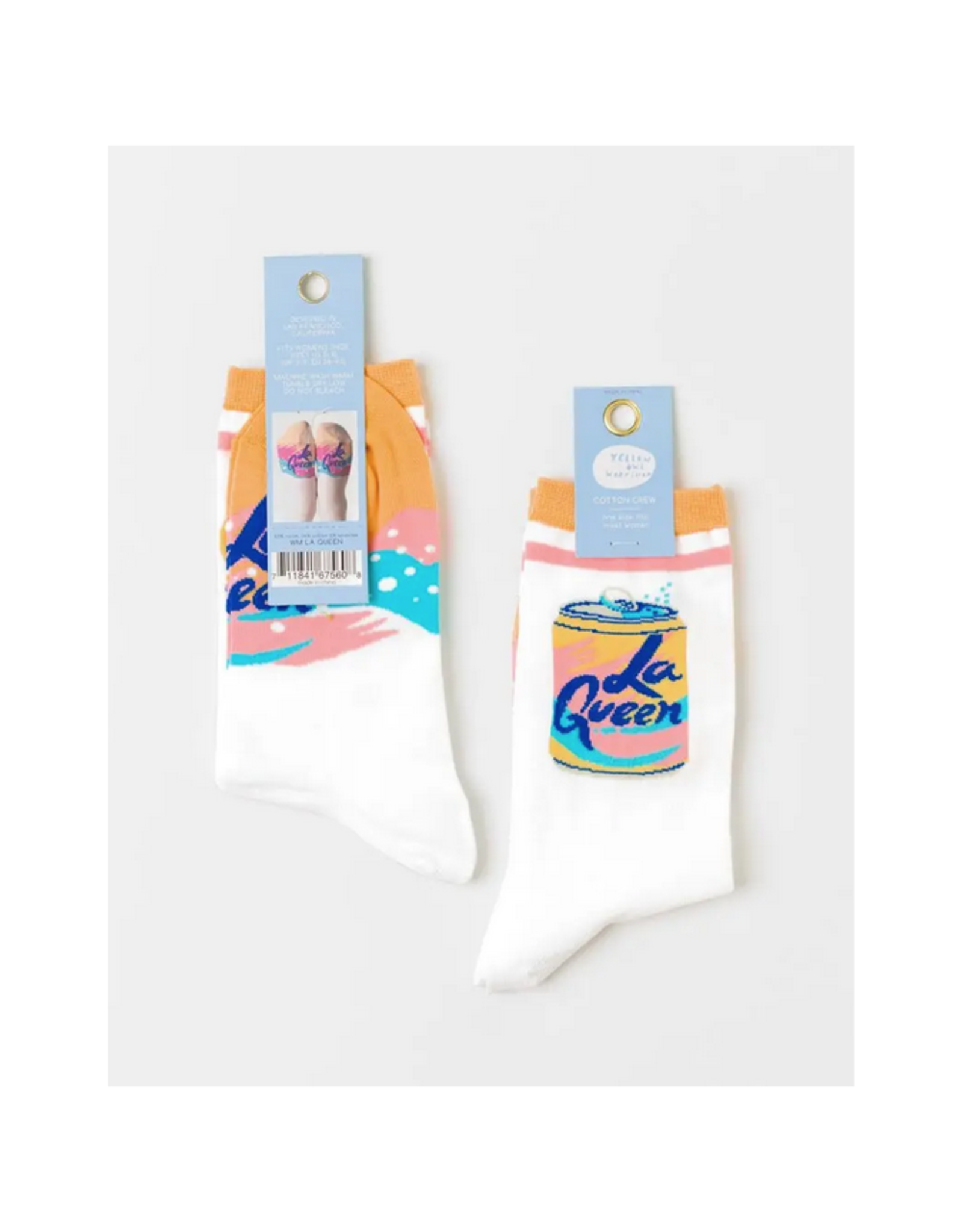 La Queen / La Croix Crew Socks