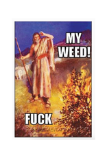 My Weed! Burning Bush Magnet