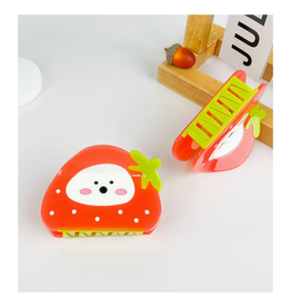 Cute Strawberry Rice Ball Claw Clip