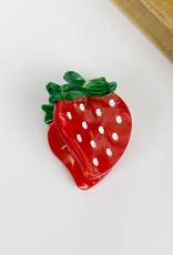 Mini Strawberry Claw Clip