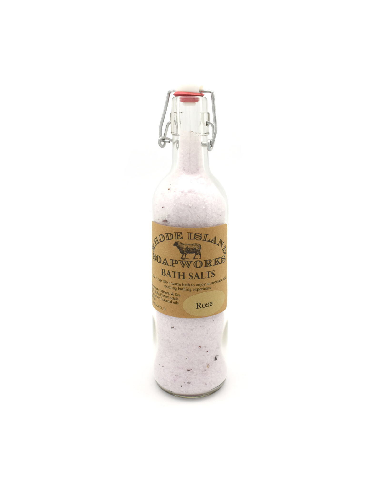 Rose Bottled Bath Salts
