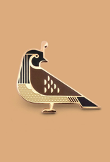 Gambel's Quail Enamel Pin