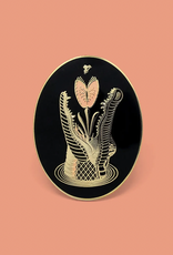 Gator Fly Trap Enamel Pin