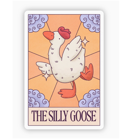 Tarot Sticker - Silly Goose Tarot Sticker - Silly Goose