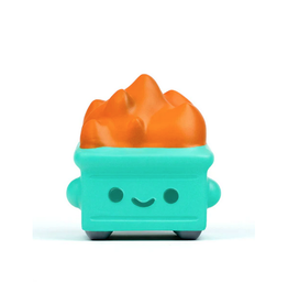 100% Soft Dumpster Fire Stress Squishy
