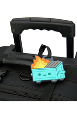 100% Soft Dumpster Fire Luggage Tag