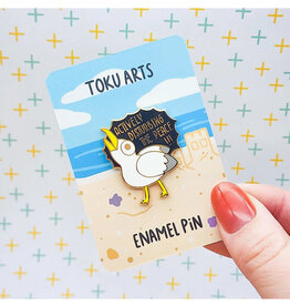 Annoying Seagull Enamel Pin