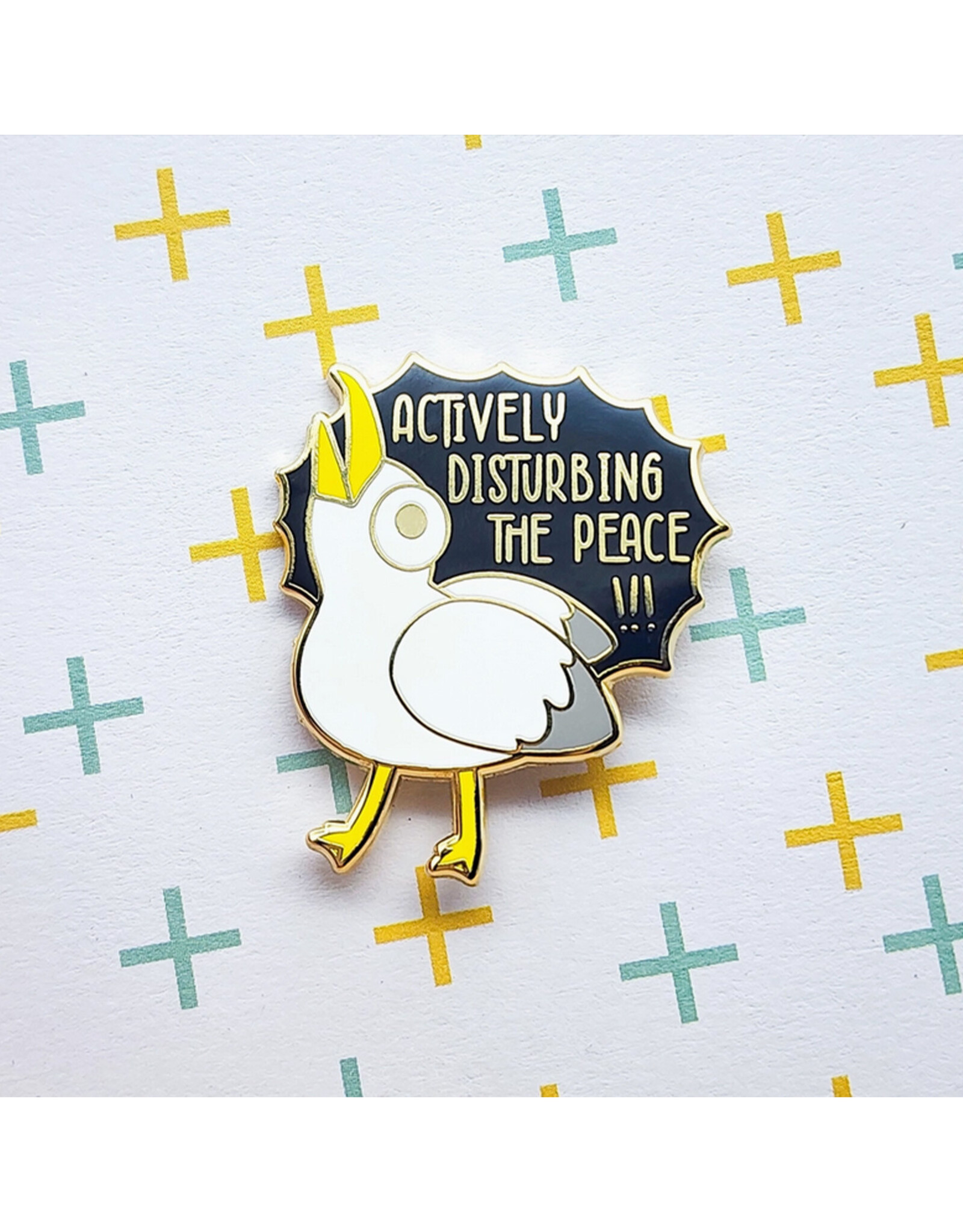 Annoying Seagull Enamel Pin