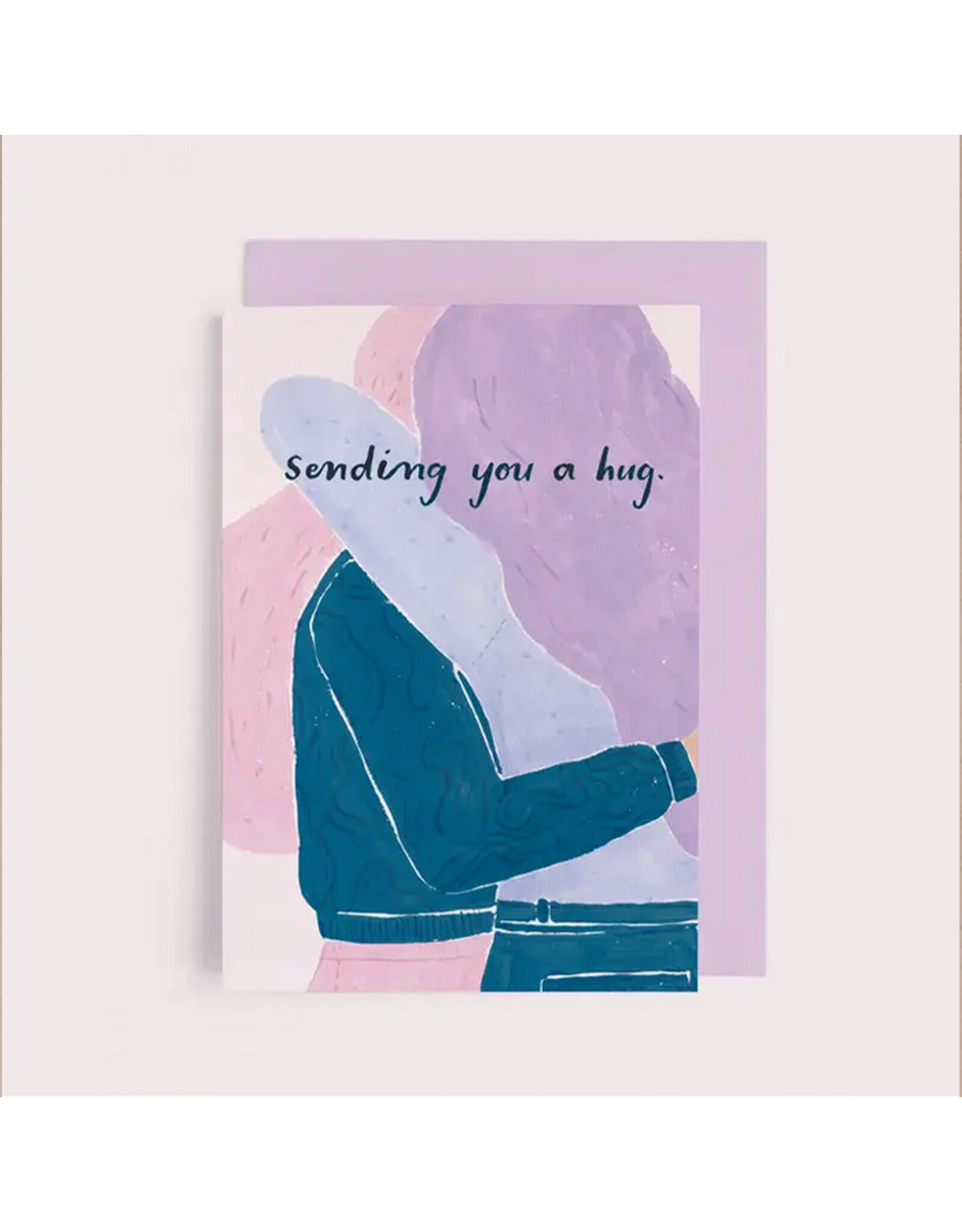 Sending You A Hug Greeting Card