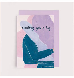 Sending You A Hug Greeting Card