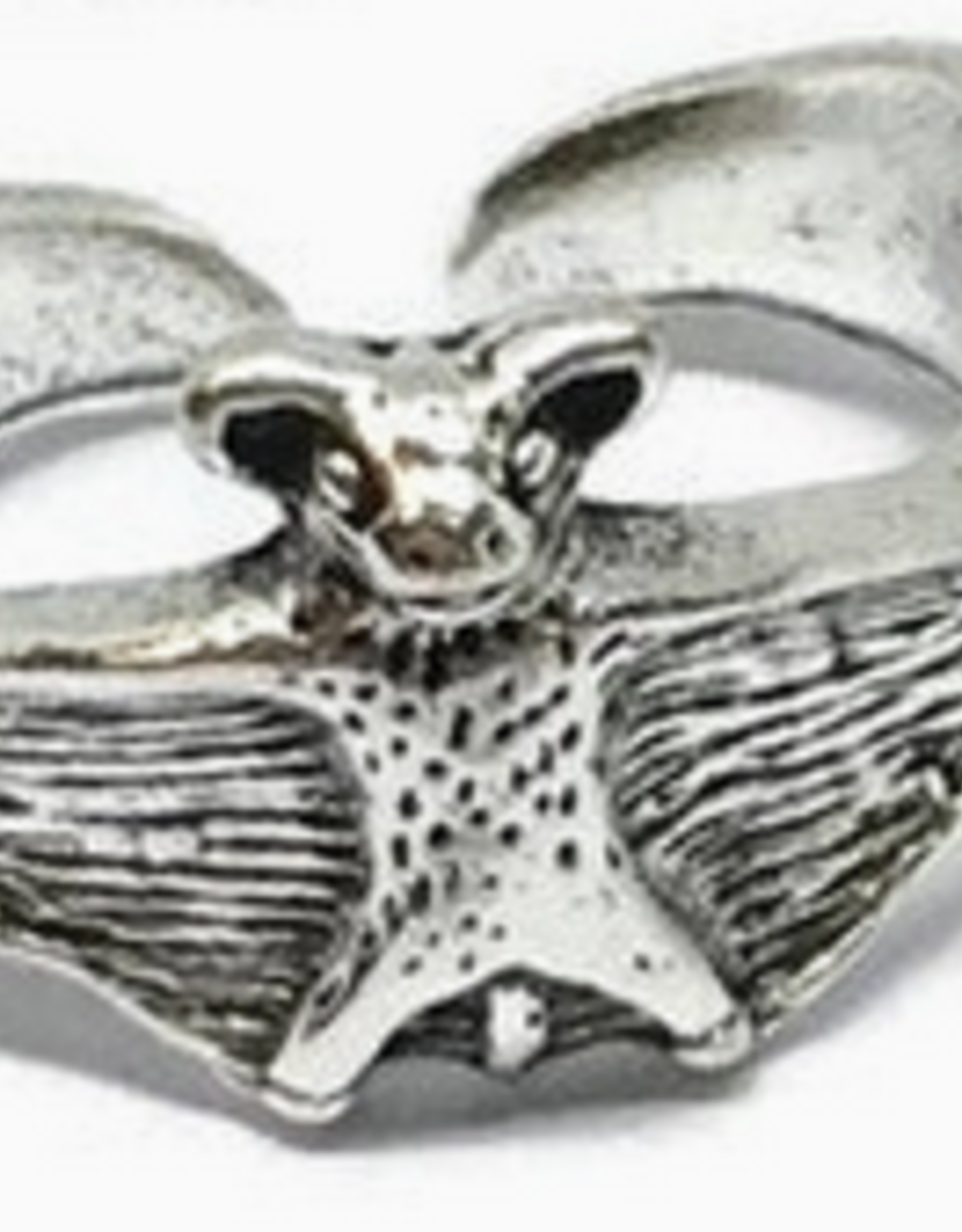 Bat Wrap Ring - Silver